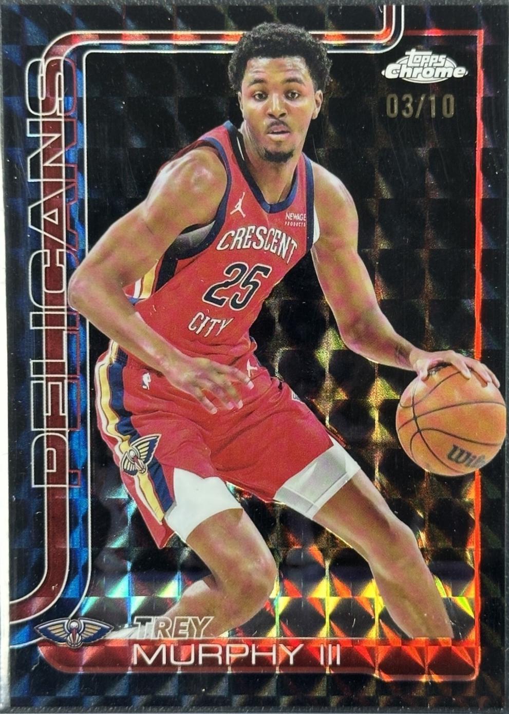 Trey Murphy III [Black Geometric Refractor] #104