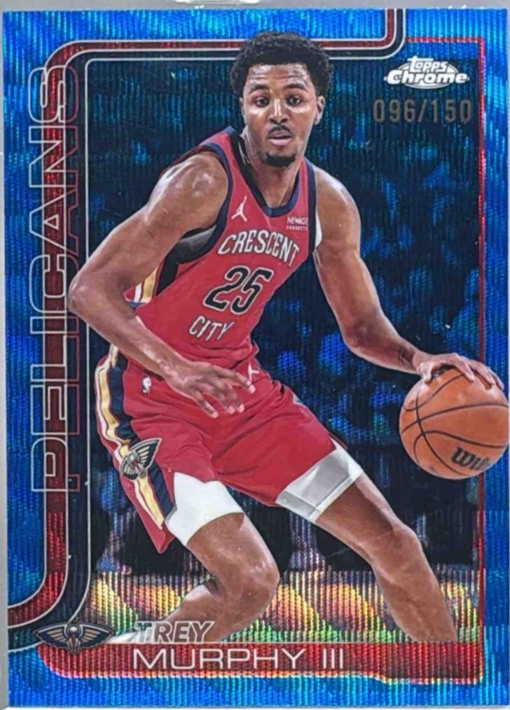 Trey Murphy III [Blue Wave Refractor] #104