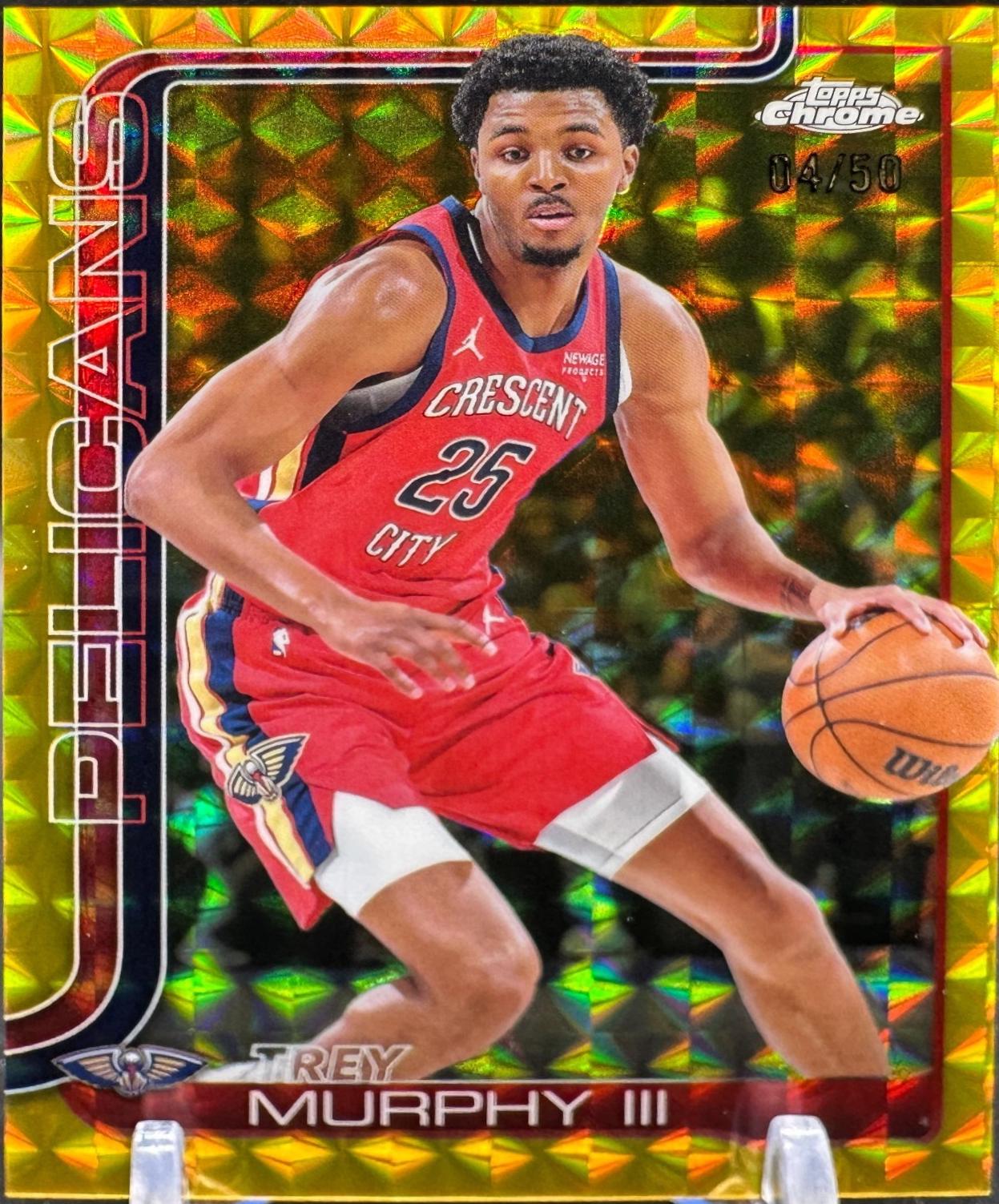 Trey Murphy III [Gold Geometric Refractor] #104