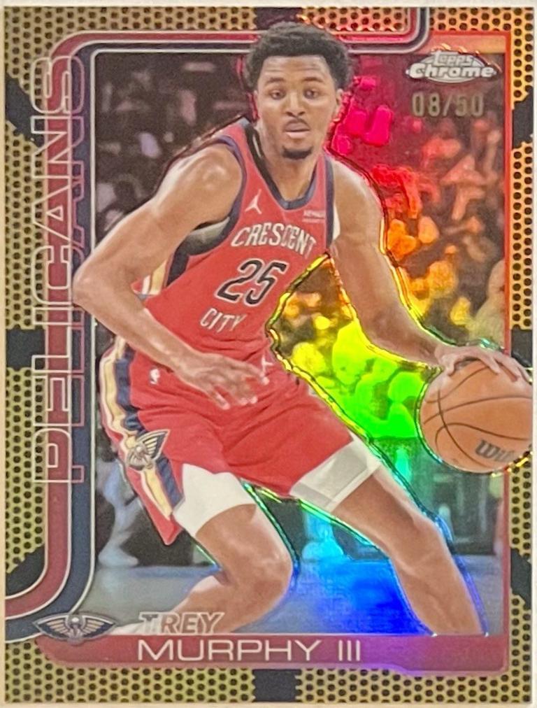 Trey Murphy III [Gold Refractor] #104