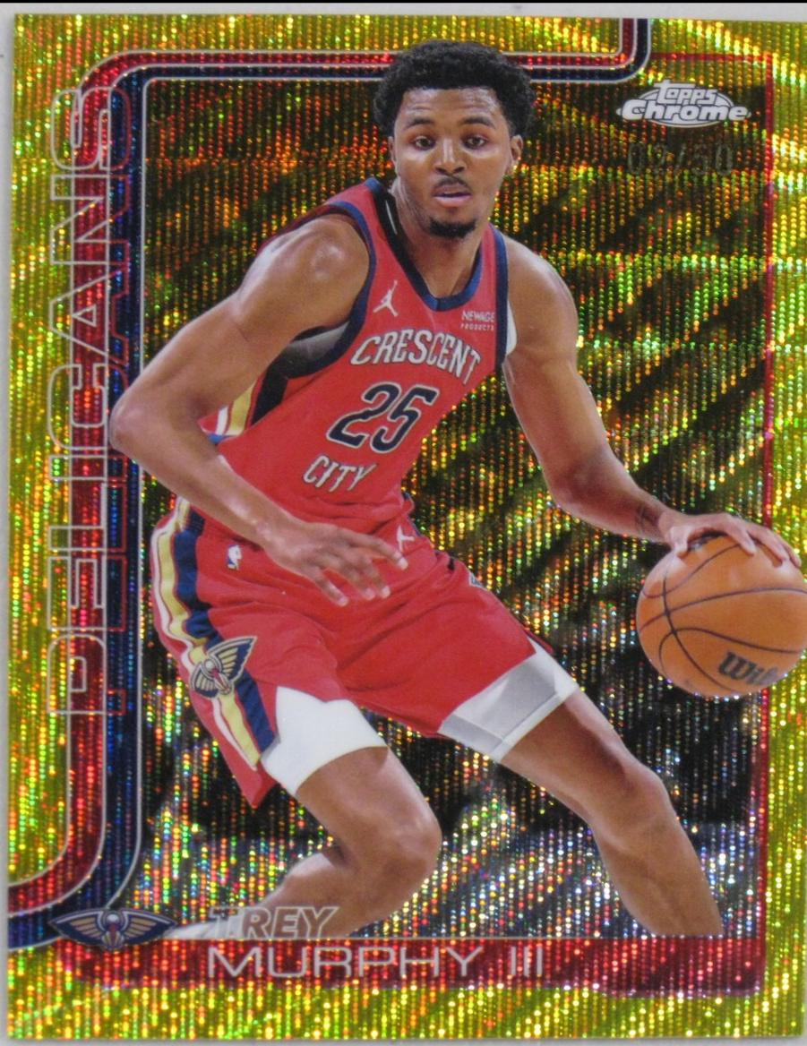 Trey Murphy III [Gold Wave Refractor] #104