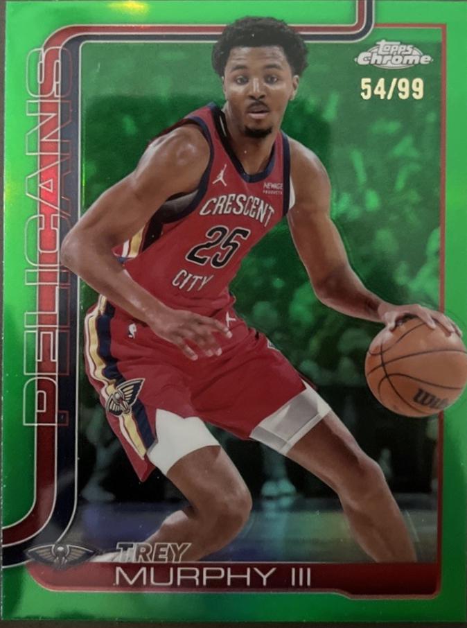 Trey Murphy III [Green Basketball Refractor] #104