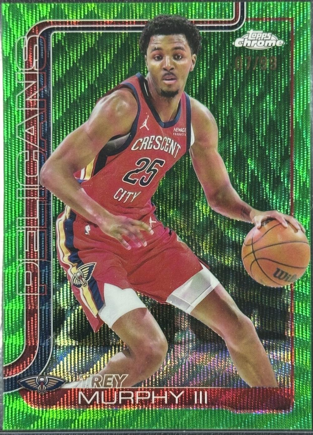 Trey Murphy III [Green Wave Refractor] #104