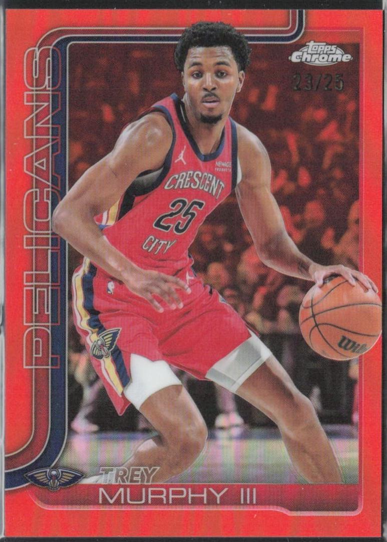 Trey Murphy III [Orange Basketball Refractor] #104