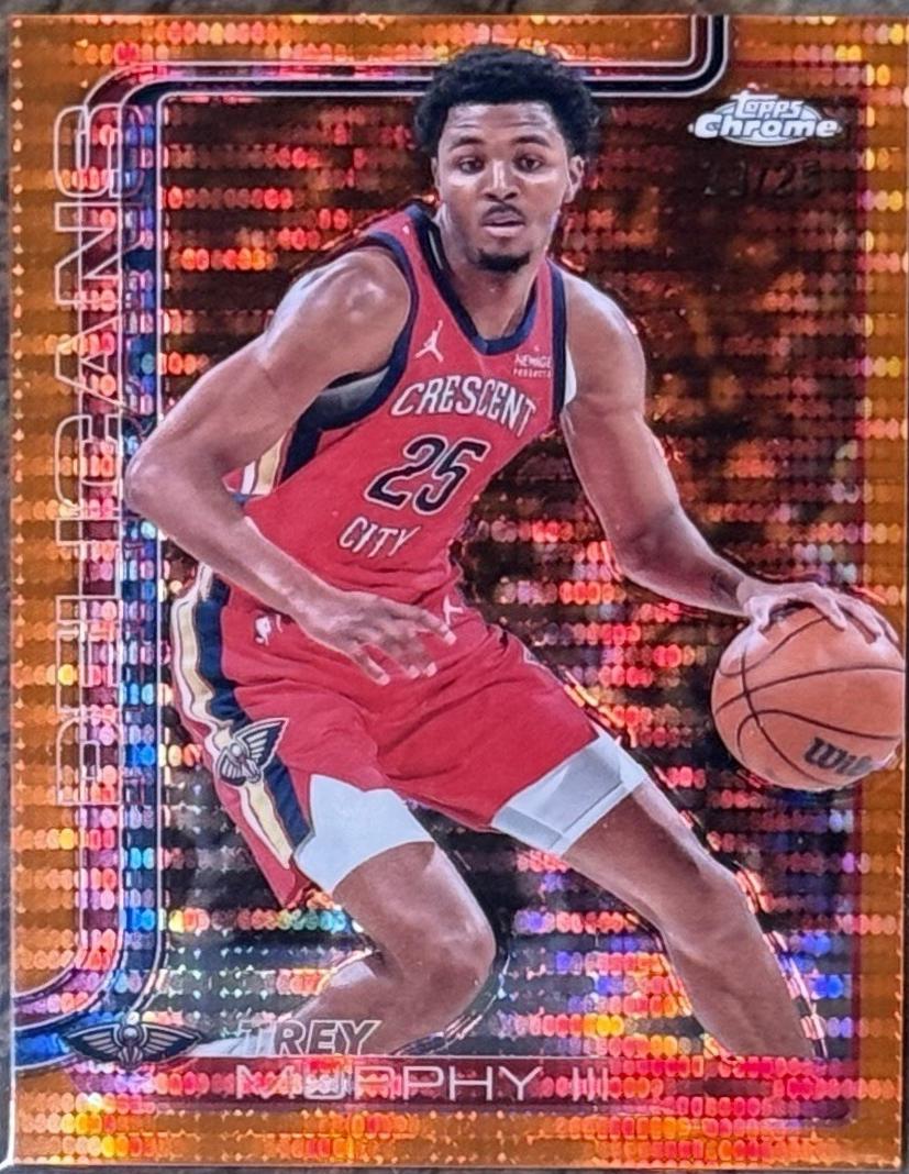 Trey Murphy III [Pulsar Orange Refractor] #104