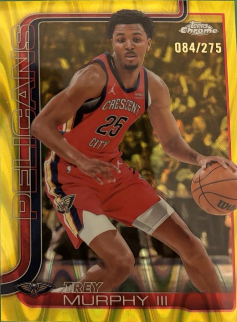 Trey Murphy III [RayWave Yellow Refractor] #104