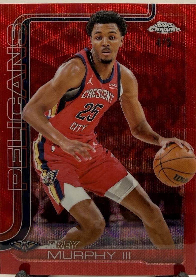 Trey Murphy III [Red Wave Refractor] #104