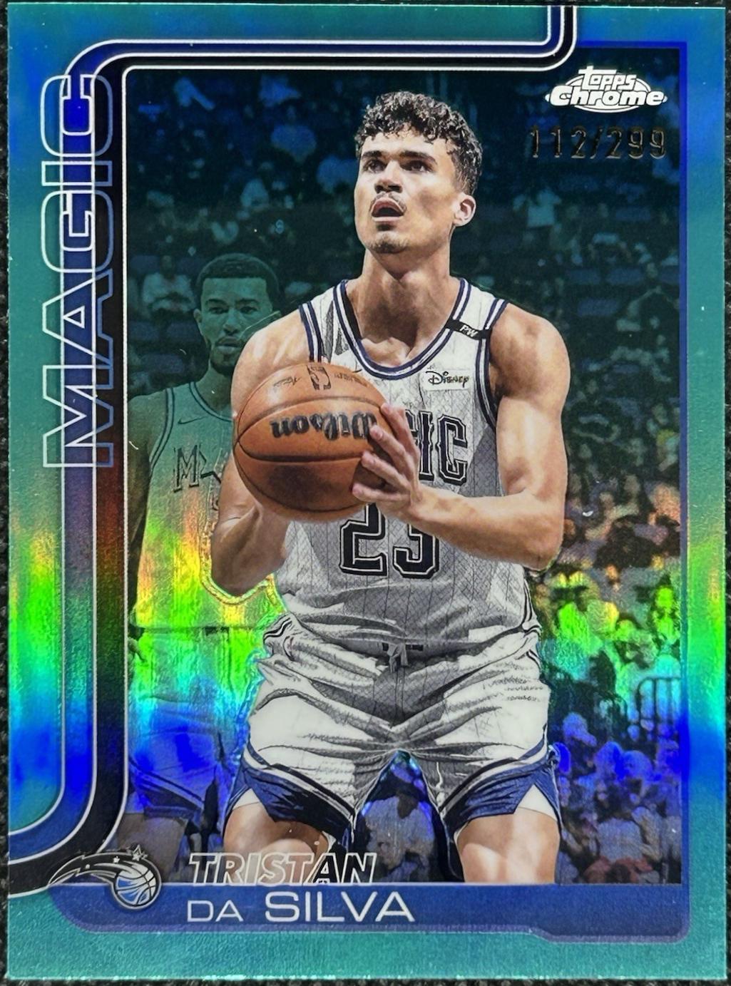 Tristan da Silva [Aqua Basketball Refractor] #173