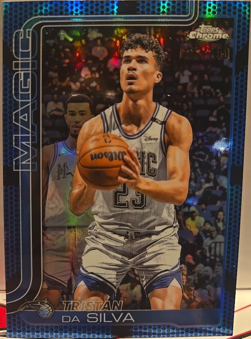 Tristan da Silva [Blue Basketball Refractor] #173