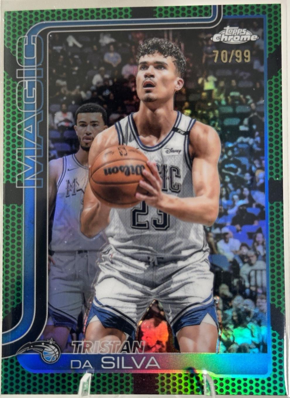 Tristan da Silva [Green Basketball Refractor] #173