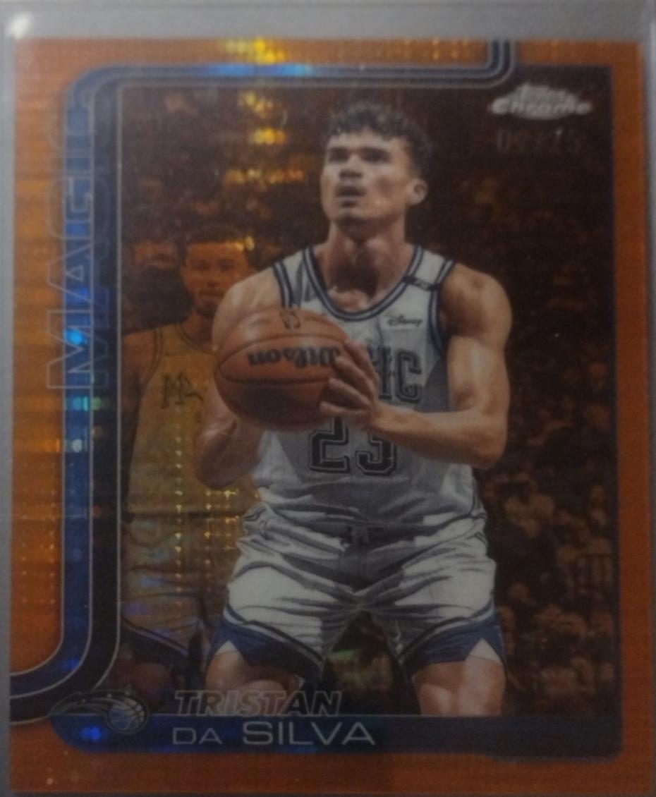 Tristan da Silva [Orange Basketball Refractor] #173