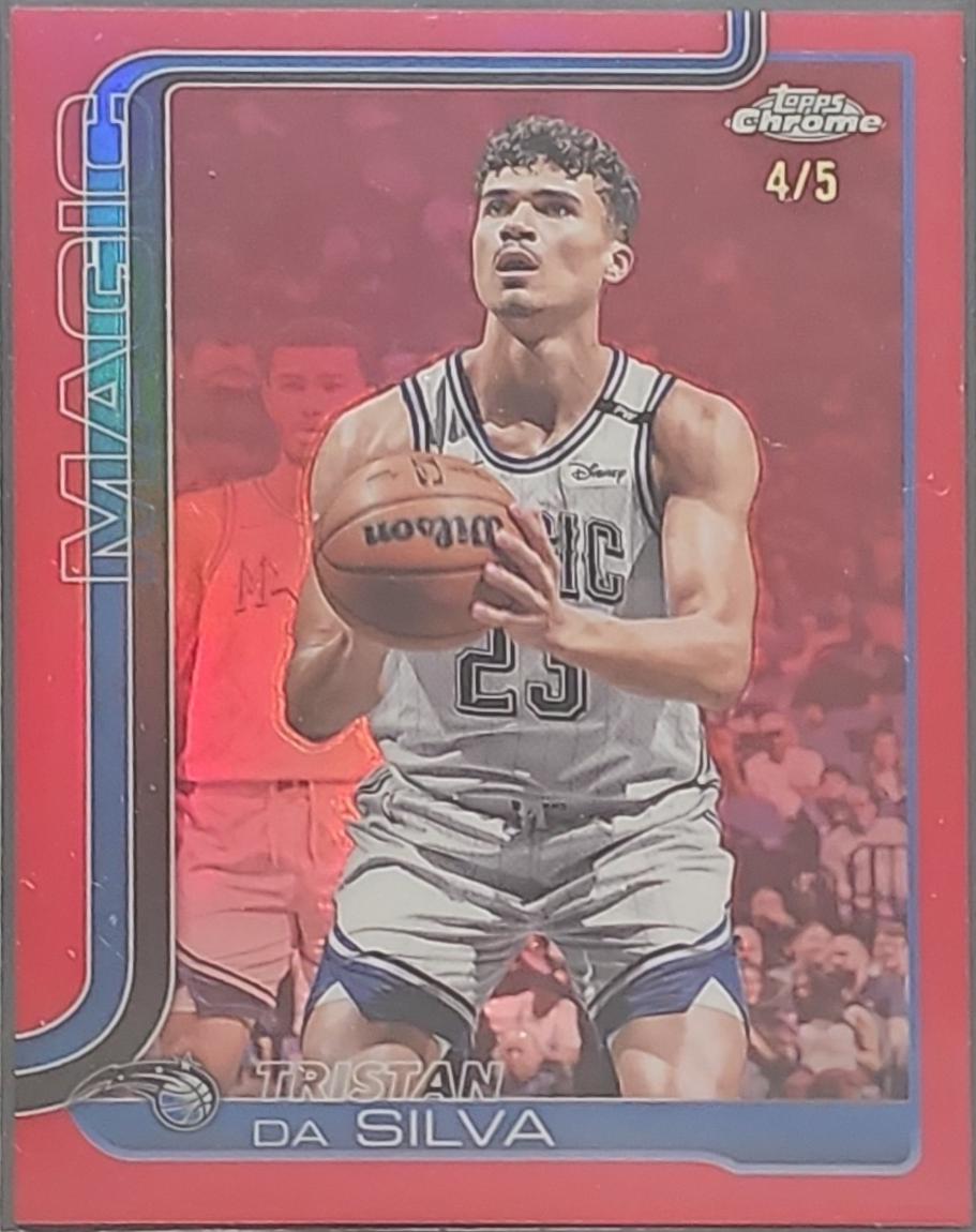 Tristan da Silva [Red Basketball Refractor] #173