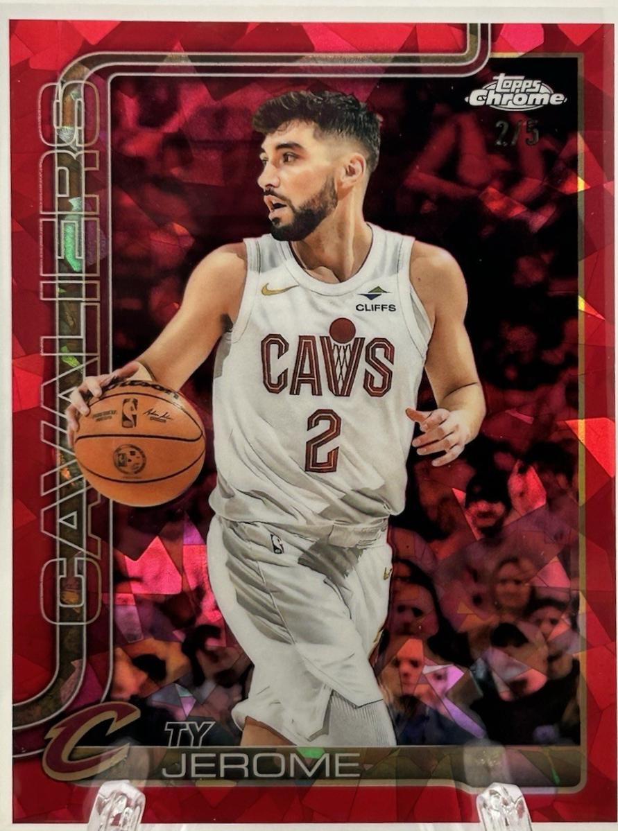 Ty Jerome [Red Basketball Refractor] #4