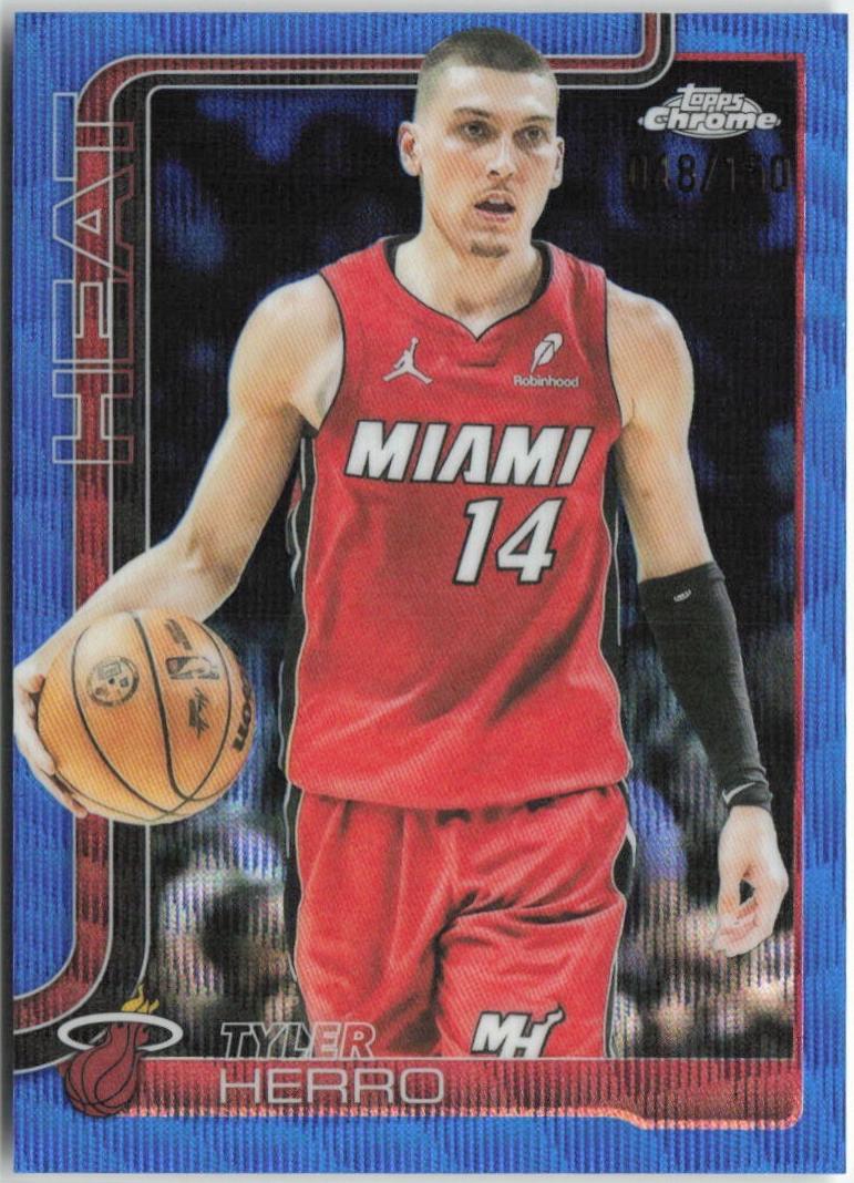 Tyler Herro [Blue Wave Refractor] #188