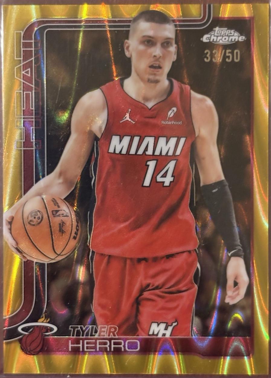 Tyler Herro [Gold Refractor] #188