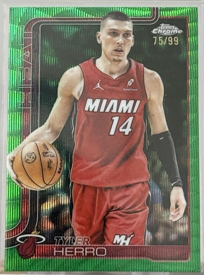 Tyler Herro [Green Wave Refractor] #188