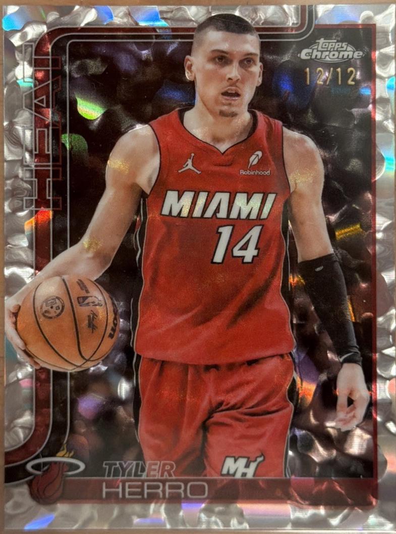 Tyler Herro [Orange Geometric Refractor] #188