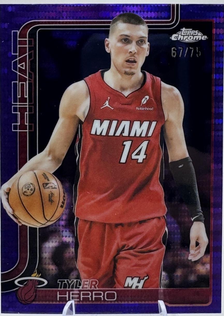 Tyler Herro [Purple Refractor] #188