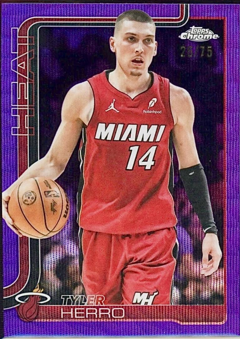 Tyler Herro [Purple Wave Refractor] #188
