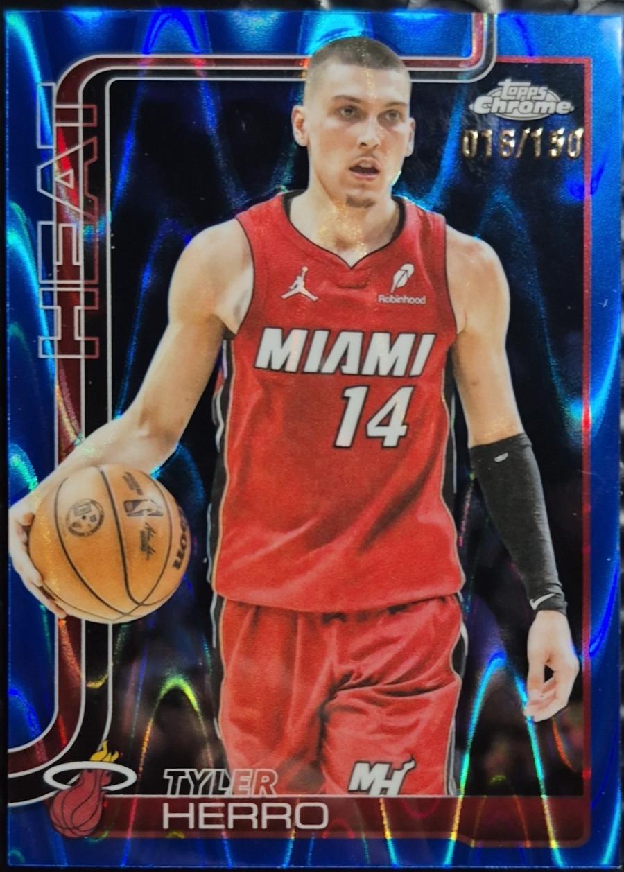 Tyler Herro [RayWave Blue Refractor] #188