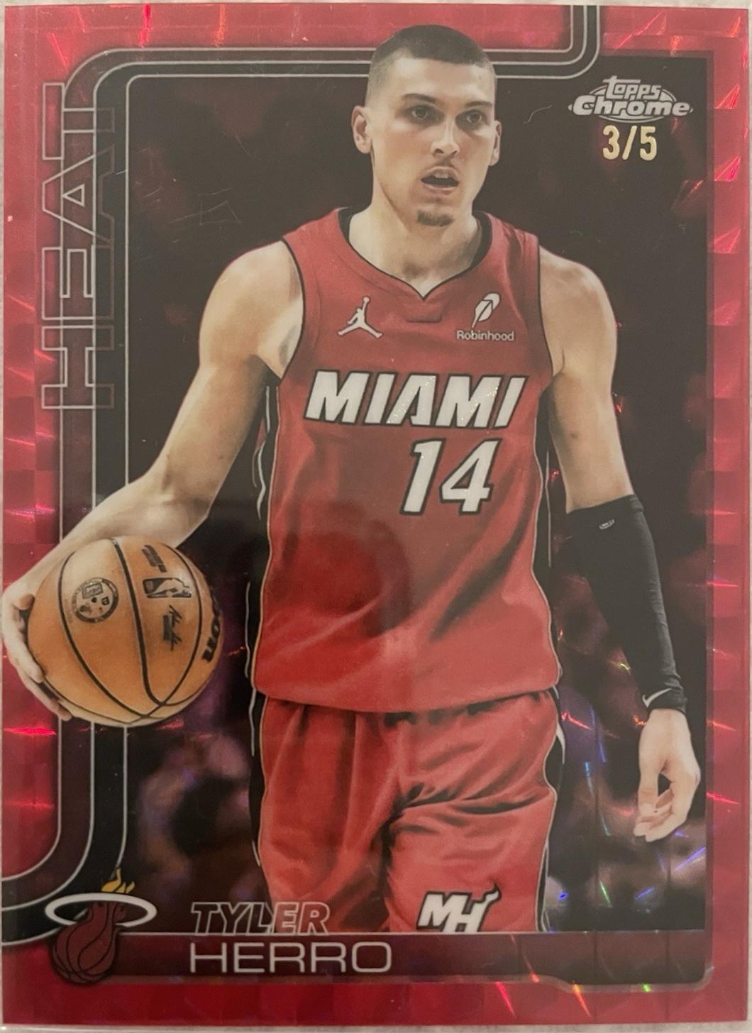 Tyler Herro [Red Geometric Refractor] #188