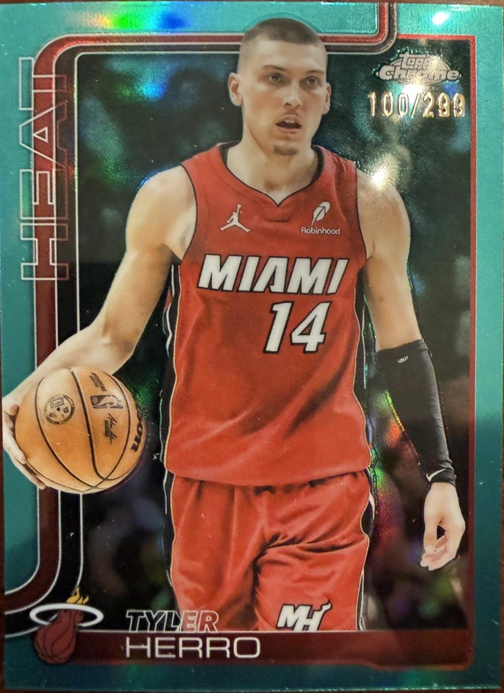 Tyler Herro [Teal Refractor] #188