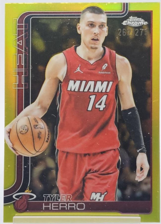 Tyler Herro [Yellow Refractor] #188