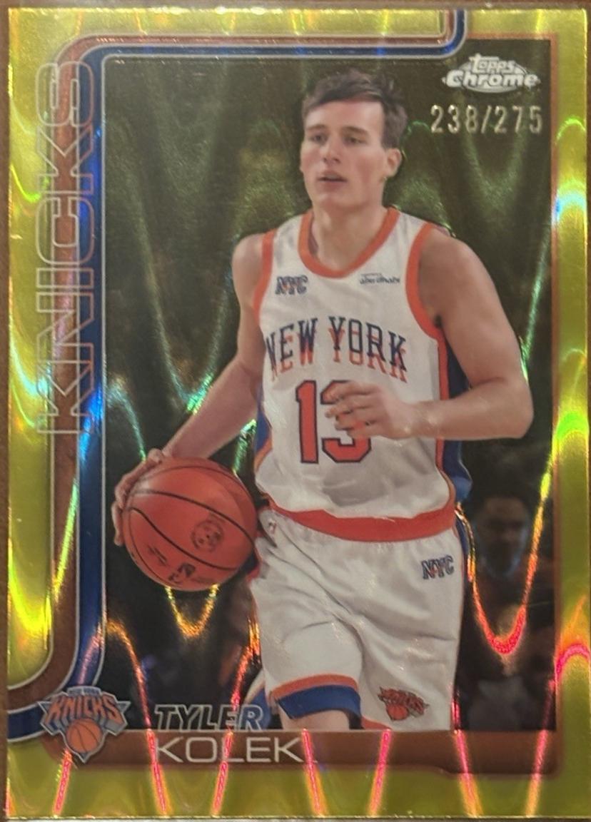 Tyler Kolek [Yellow Refractor] #139