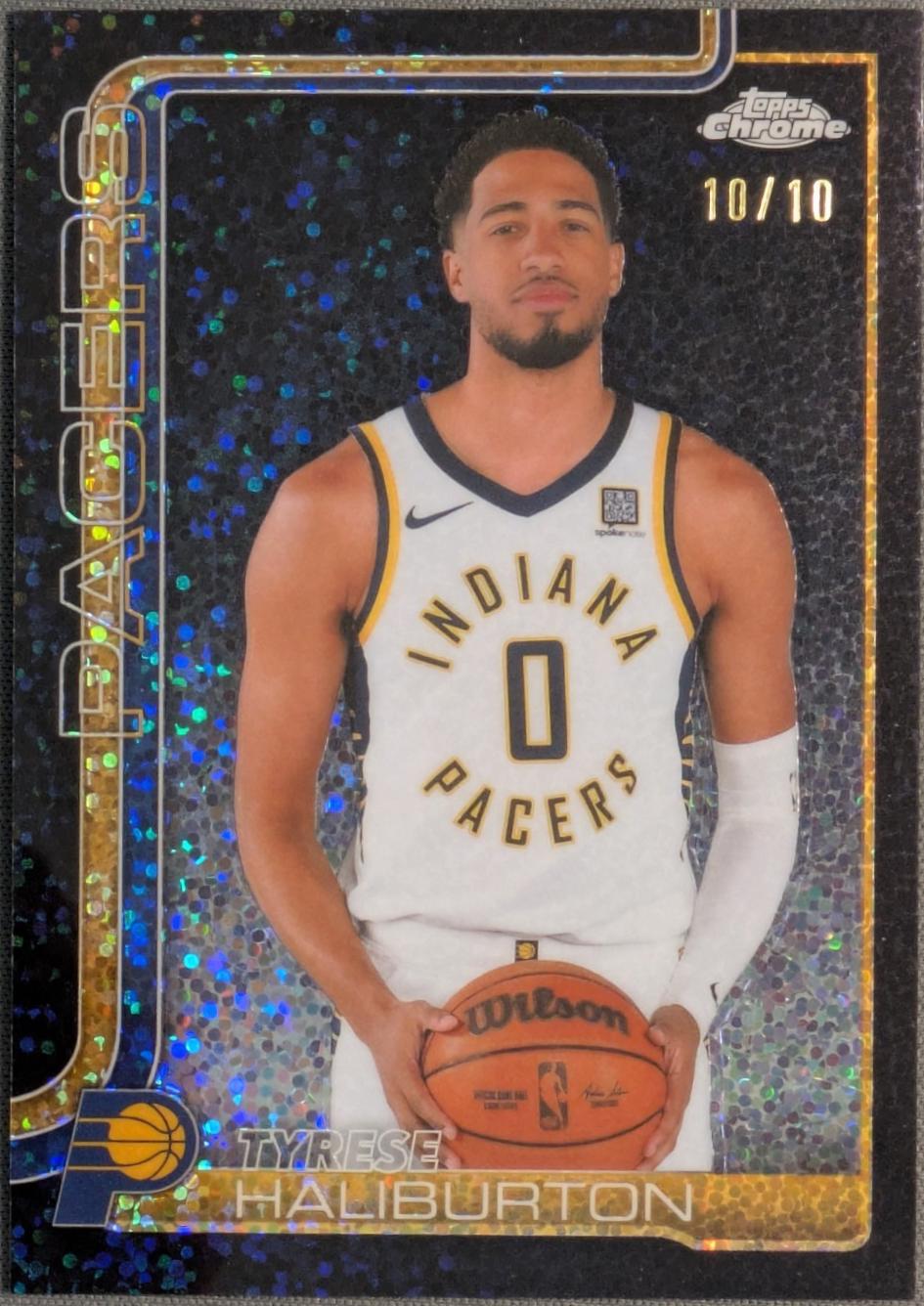 Tyrese Haliburton [Black Image Variation] #3