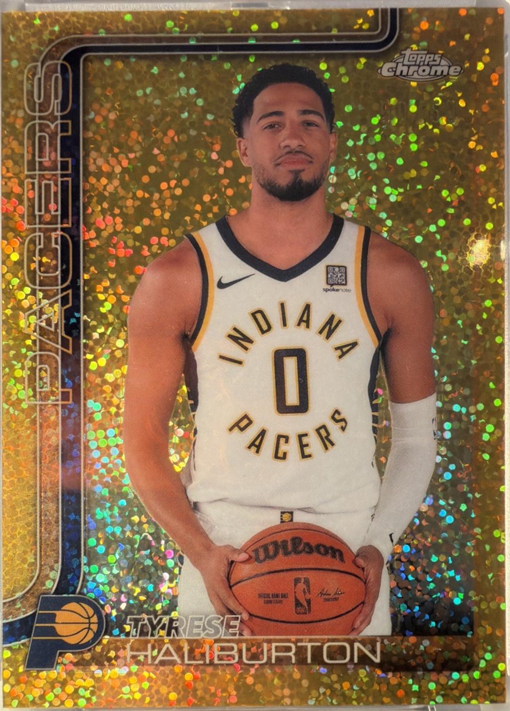 Tyrese Haliburton [Gold Image Variation] #3