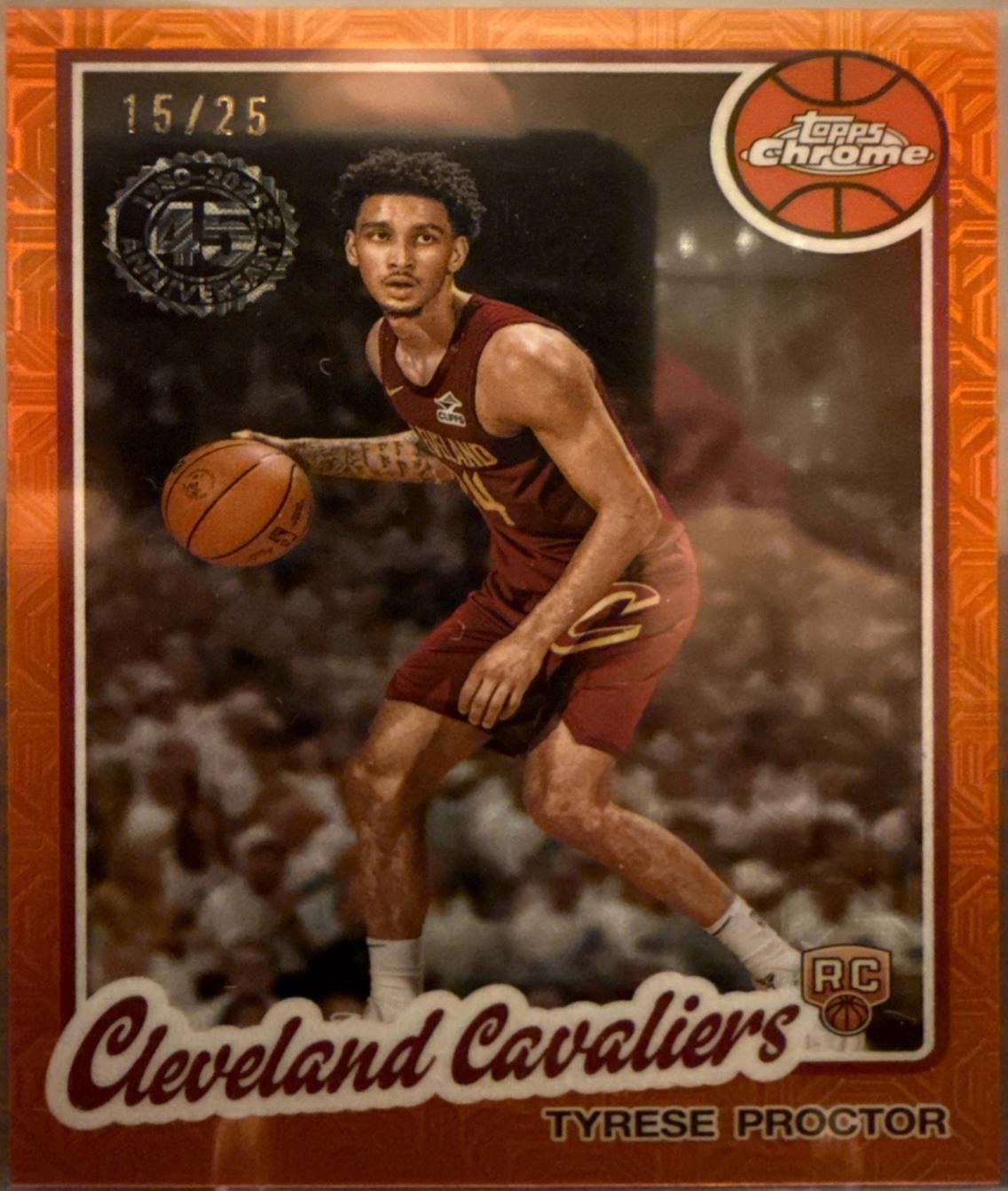 Tyrese Haliburton [Orange Refractor] #3