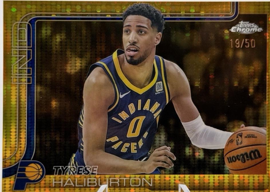 Tyrese Haliburton [Pulsar Gold Refractor] #3