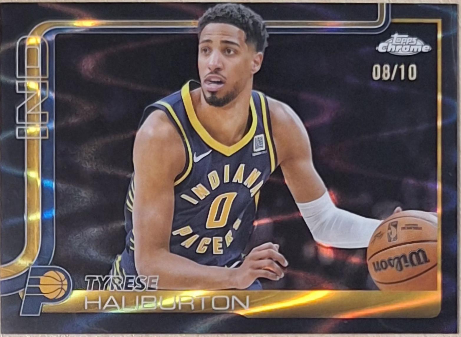 Tyrese Haliburton [RayWave Black Refractor] #3