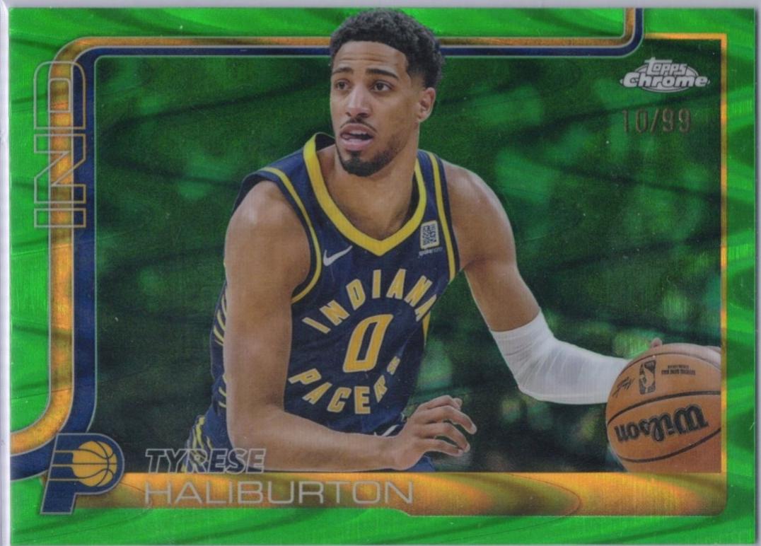 Tyrese Haliburton [RayWave Green Refractor] #3