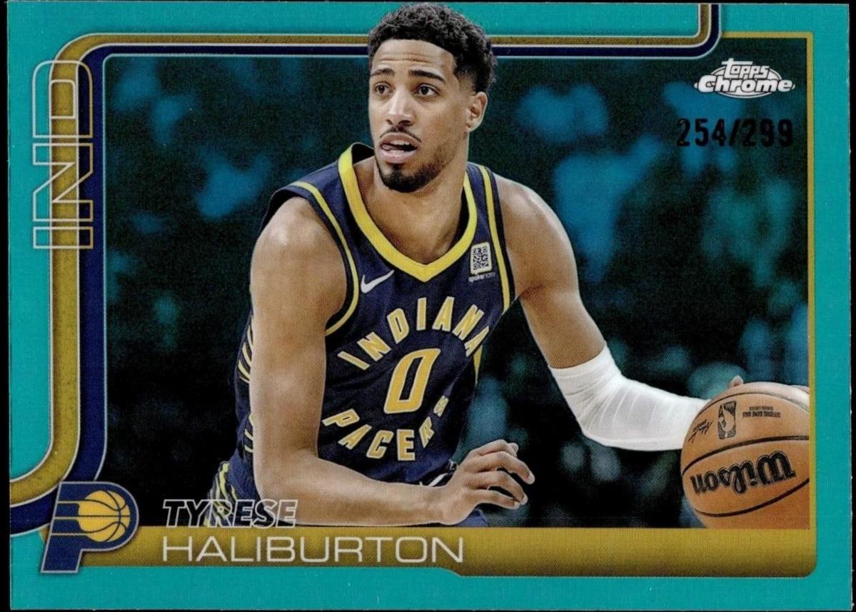 Tyrese Haliburton [Teal Refractor] #3