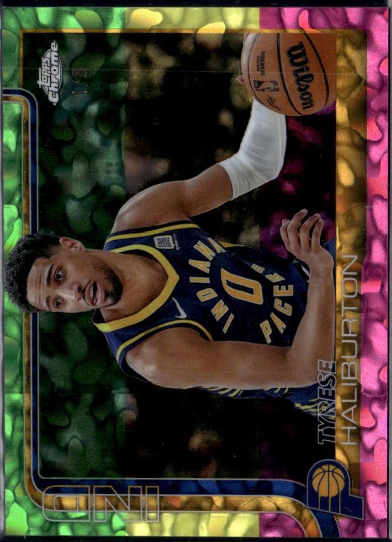 Tyrese Haliburton [Tri-Color Refractor] #3