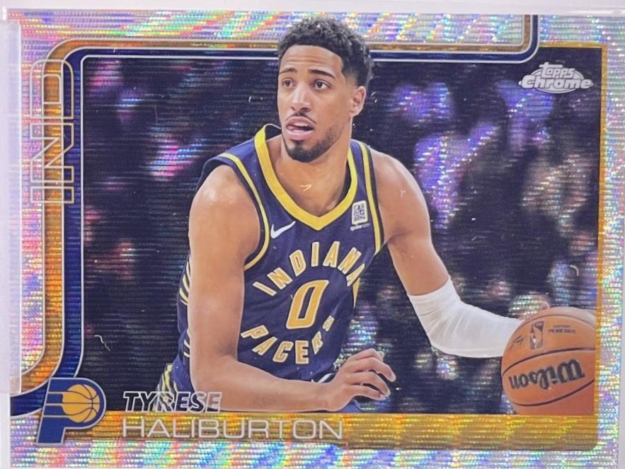 Tyrese Haliburton [Wave Refractor] #3