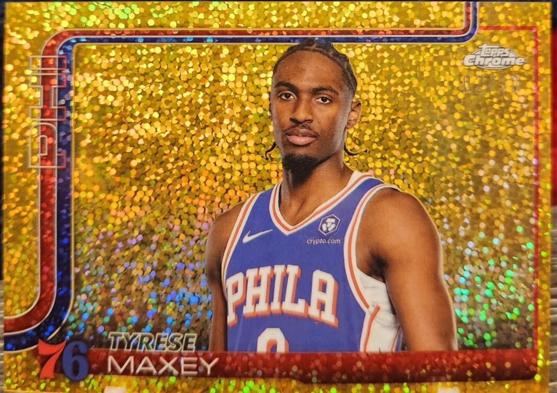 Tyrese Maxey [Gold Image Variation] #185