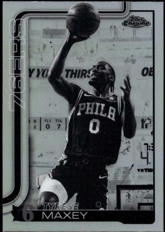 Tyrese Maxey [Negative Refractor] #185