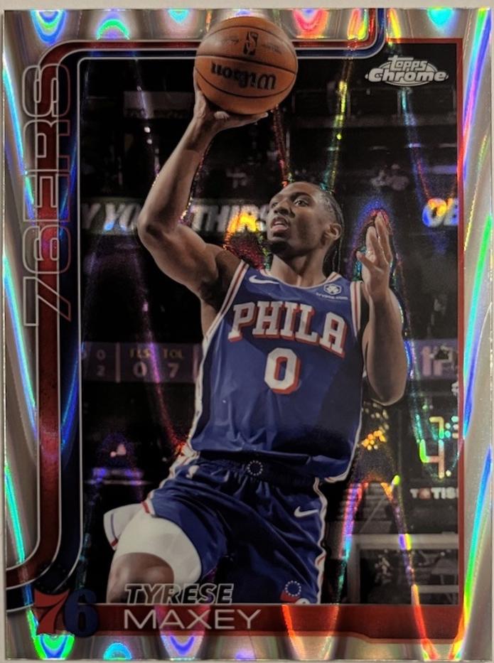 Tyrese Maxey [RayWave Refractor] #185