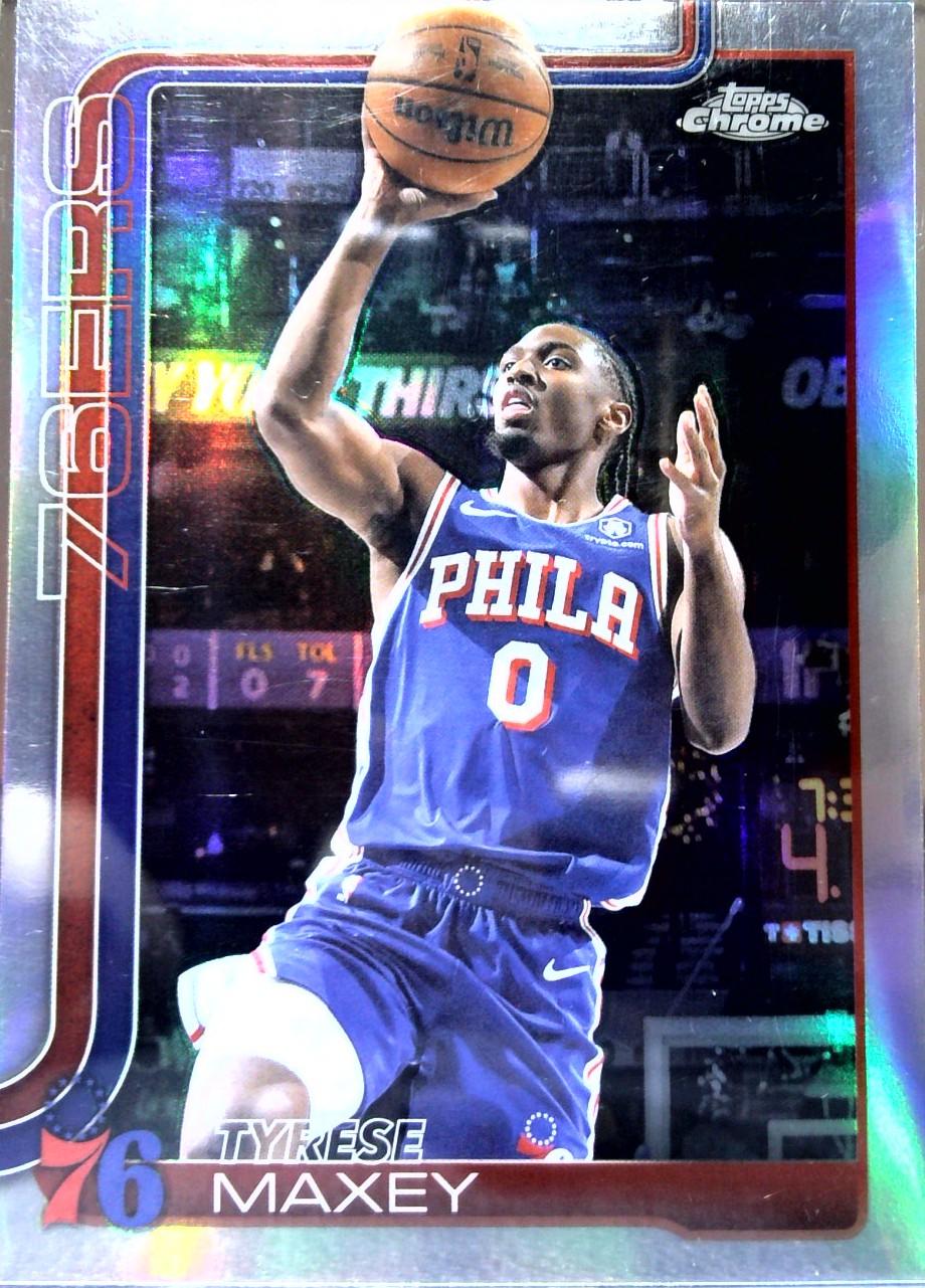 Tyrese Maxey [Refractor] #185