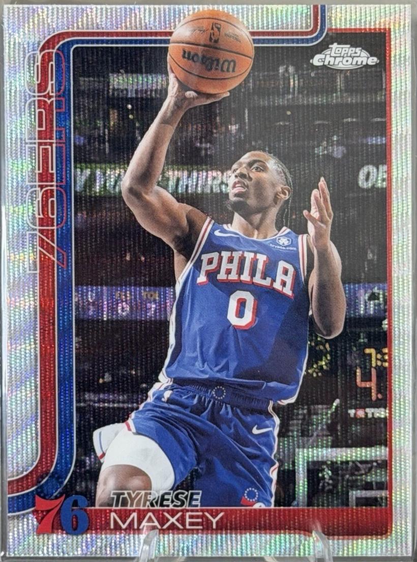 Tyrese Maxey [Wave Refractor] #185