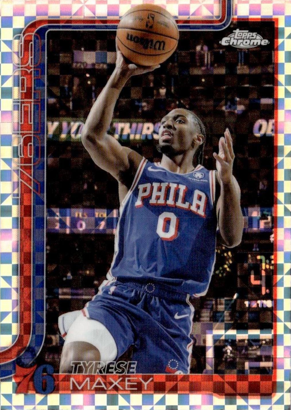 Tyrese Maxey [X-Fractor] #185