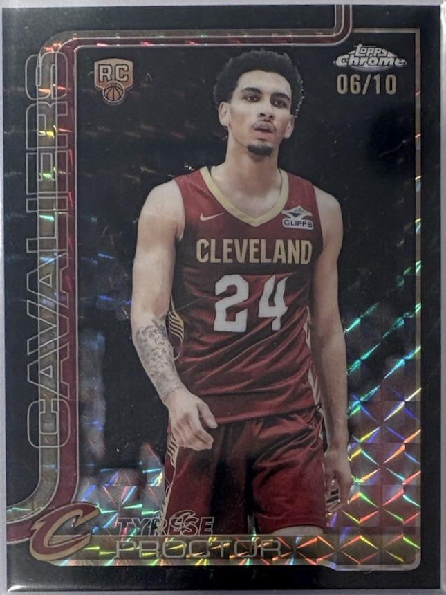 Tyrese Proctor [Black Refractor] #300