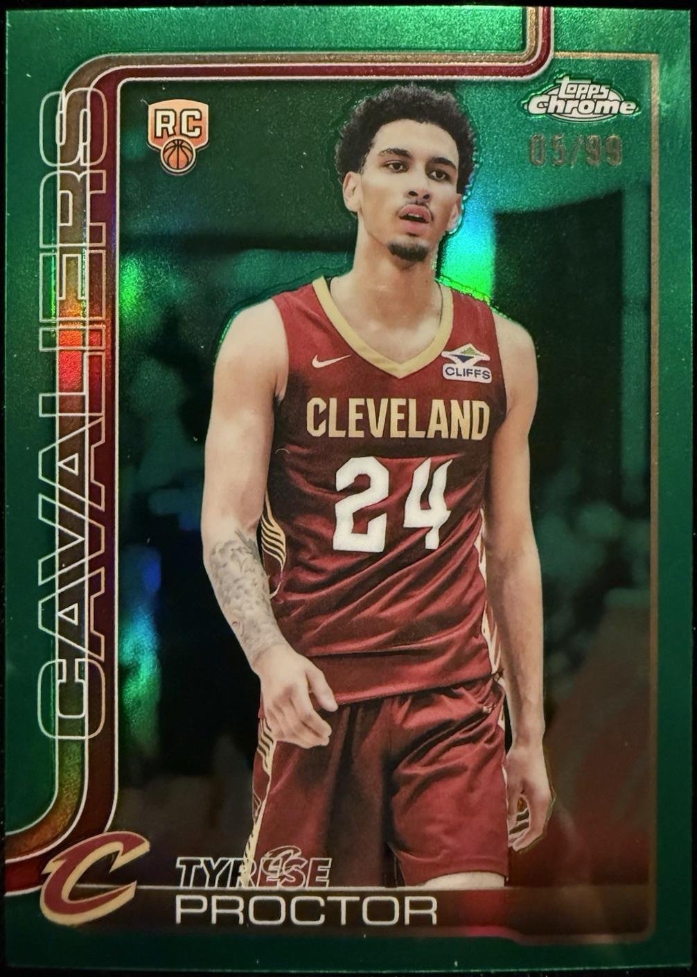 Tyrese Proctor [Green Refractor] #300