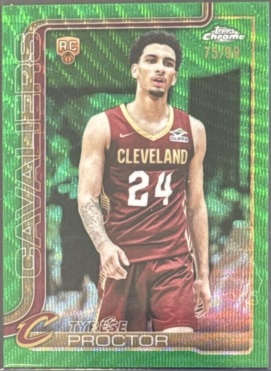 Tyrese Proctor [Green Wave Refractor] #300