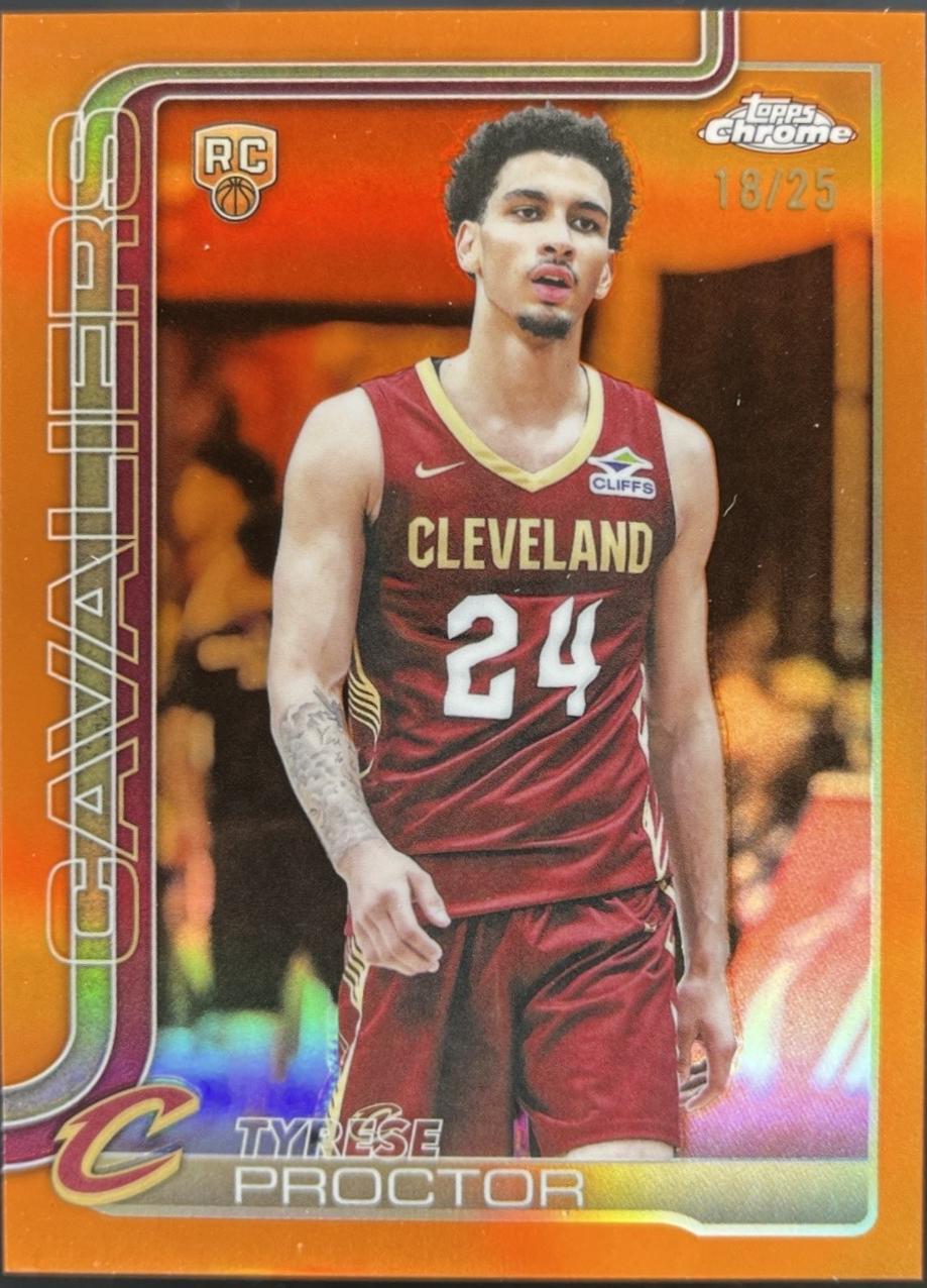 Tyrese Proctor [Orange Refractor] #300