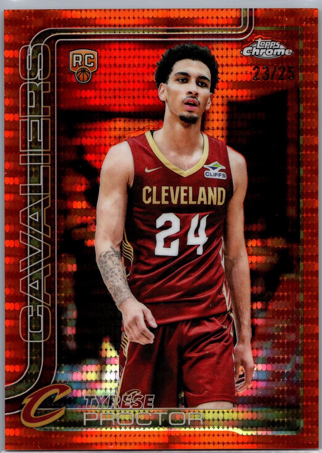 Tyrese Proctor [Pulsar Orange Refractor] #300