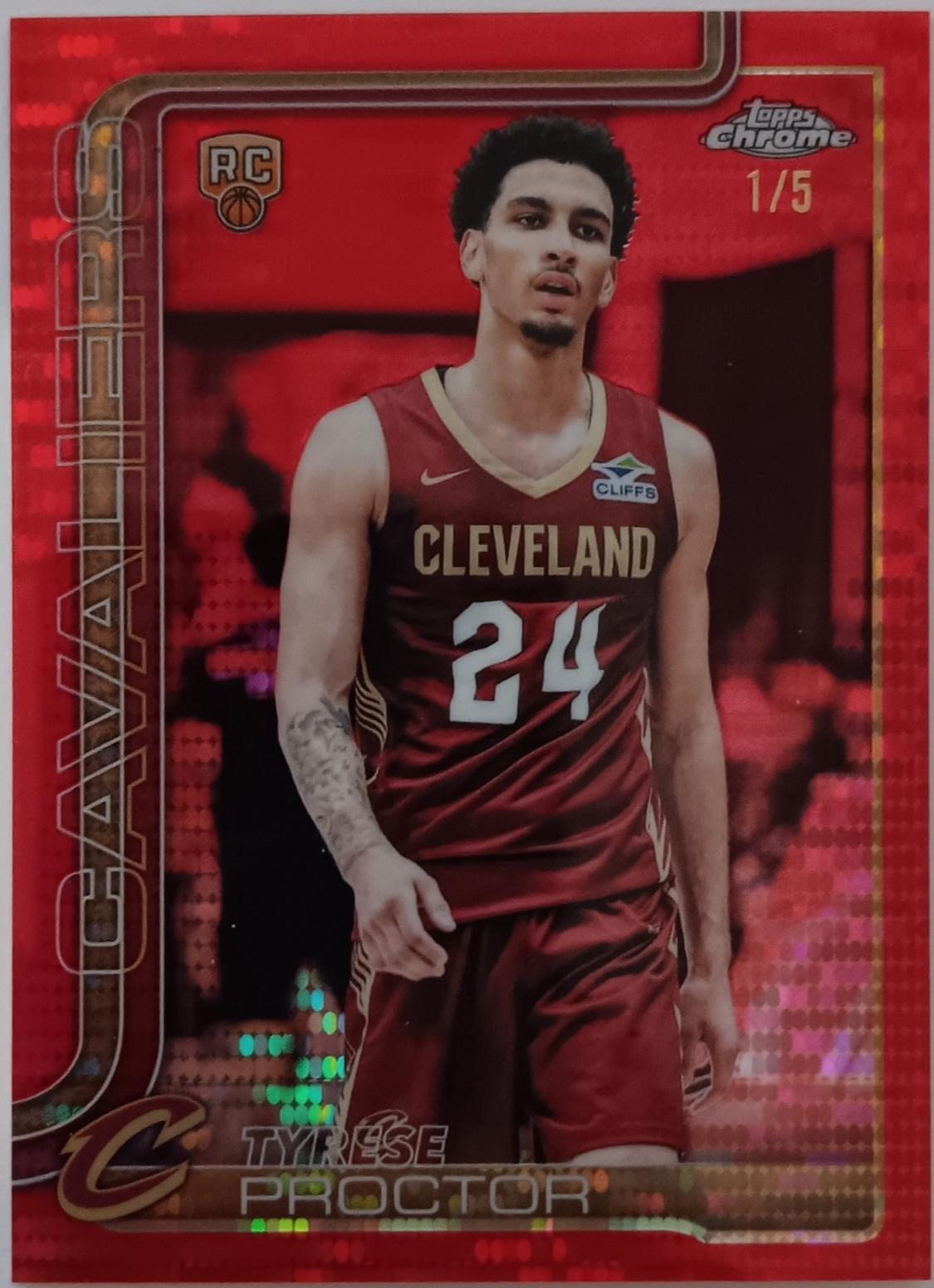 Tyrese Proctor [Pulsar Red Refractor] #300