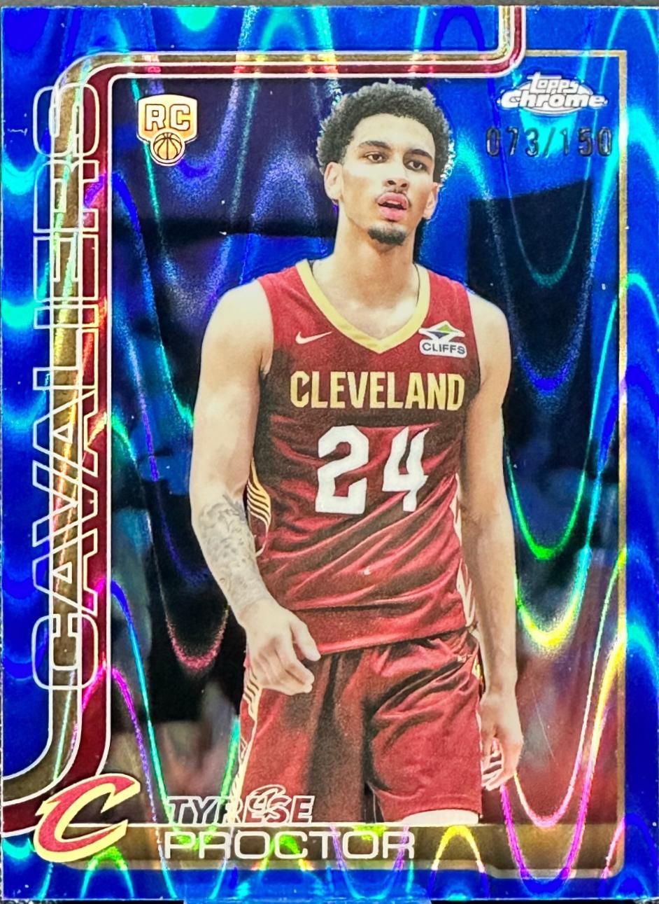 Tyrese Proctor [RayWave Blue Refractor] #300